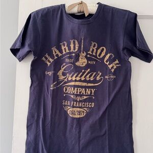 Hard Rock Cafe Navy Graphic Tee